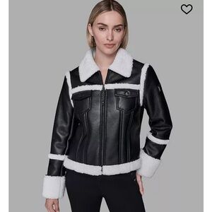 Karl Lagerfeld Black and White Jacket